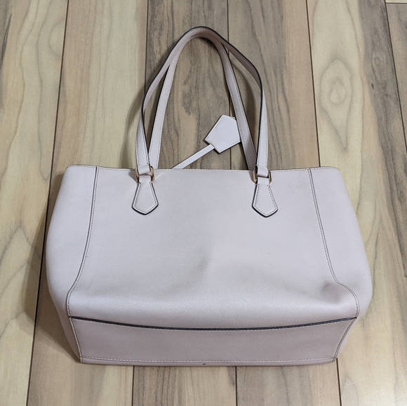 Tory Burch Robinson Tote Bag Pink Leather Beautiful! - Picture 2 of 15